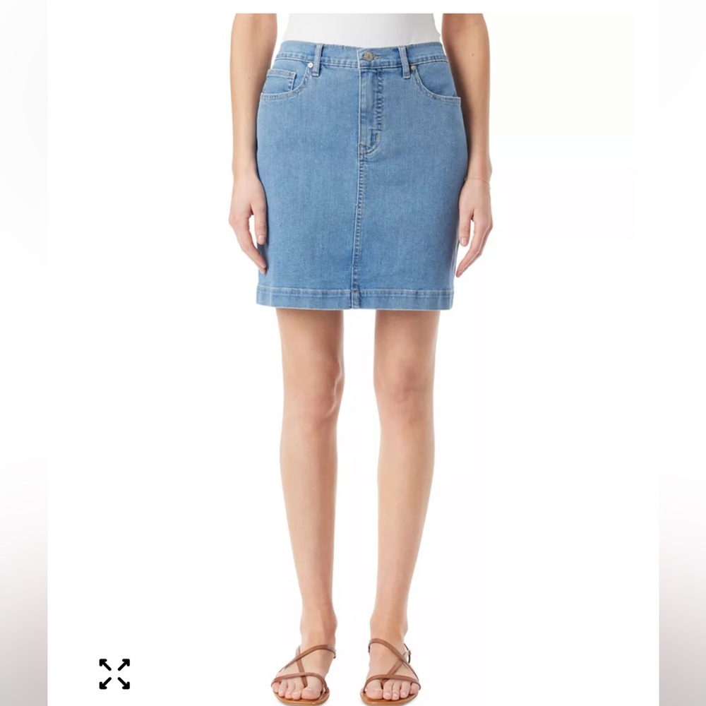 Gloria Vanderbilt Women's Denim Mini Skirt